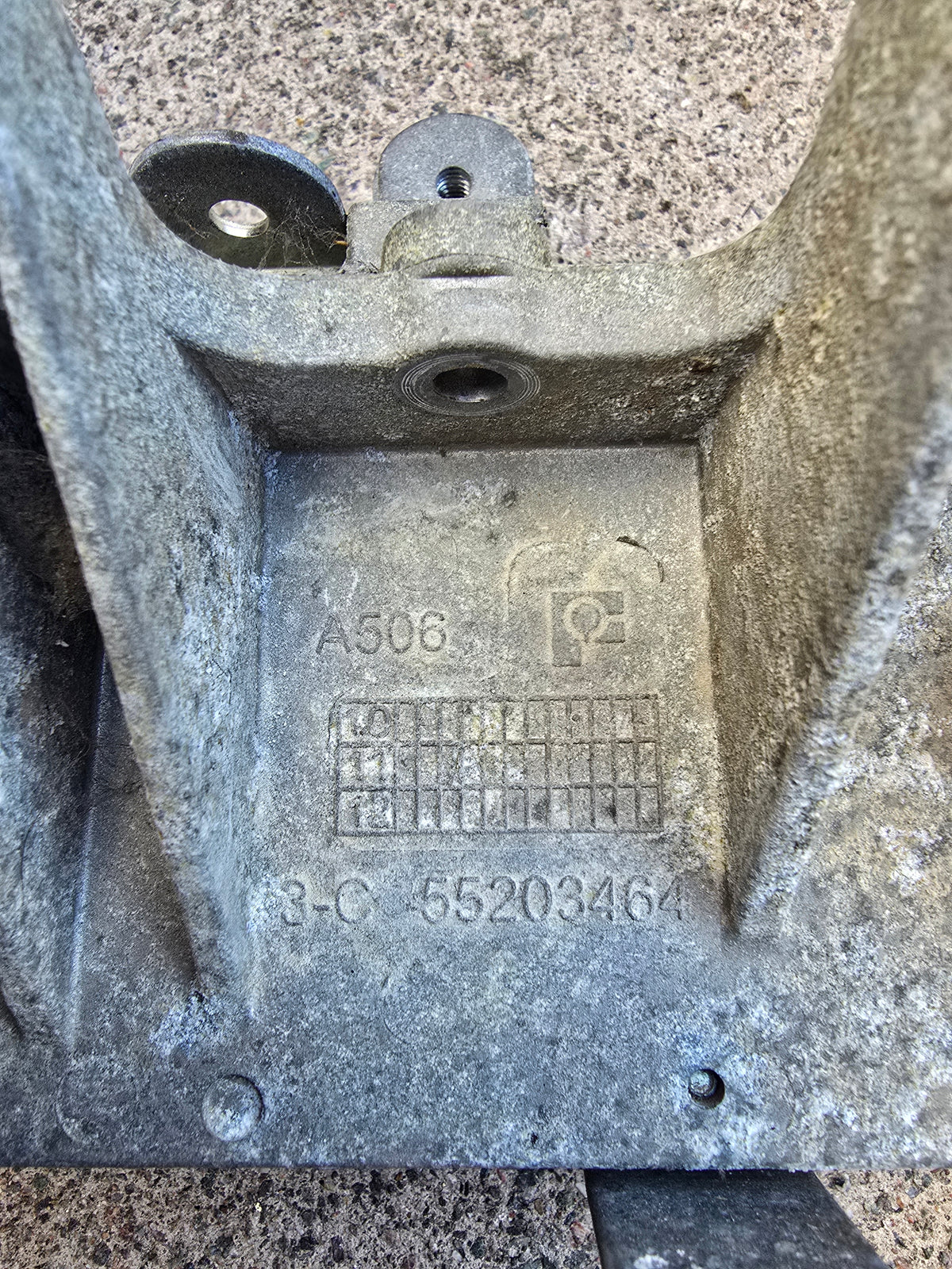 Fiat Panda Mk2 Abs Module Bracket