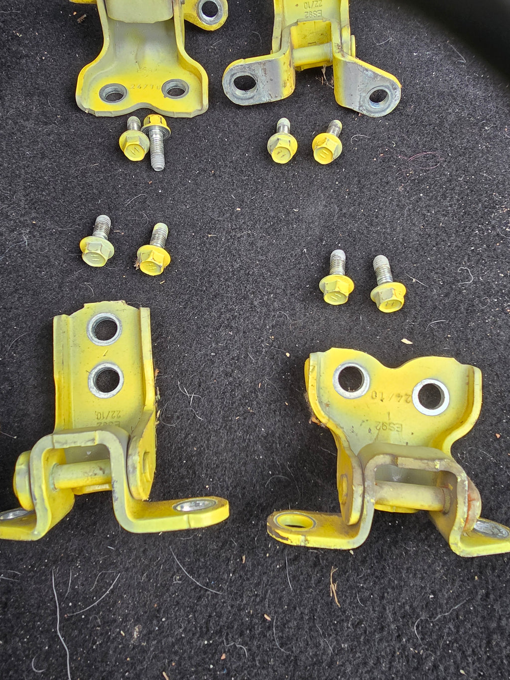 PEUGEOT 107 CITROEN C1 TOYOTA AYGO Mk1 2005-2014 4-Door Hinges
