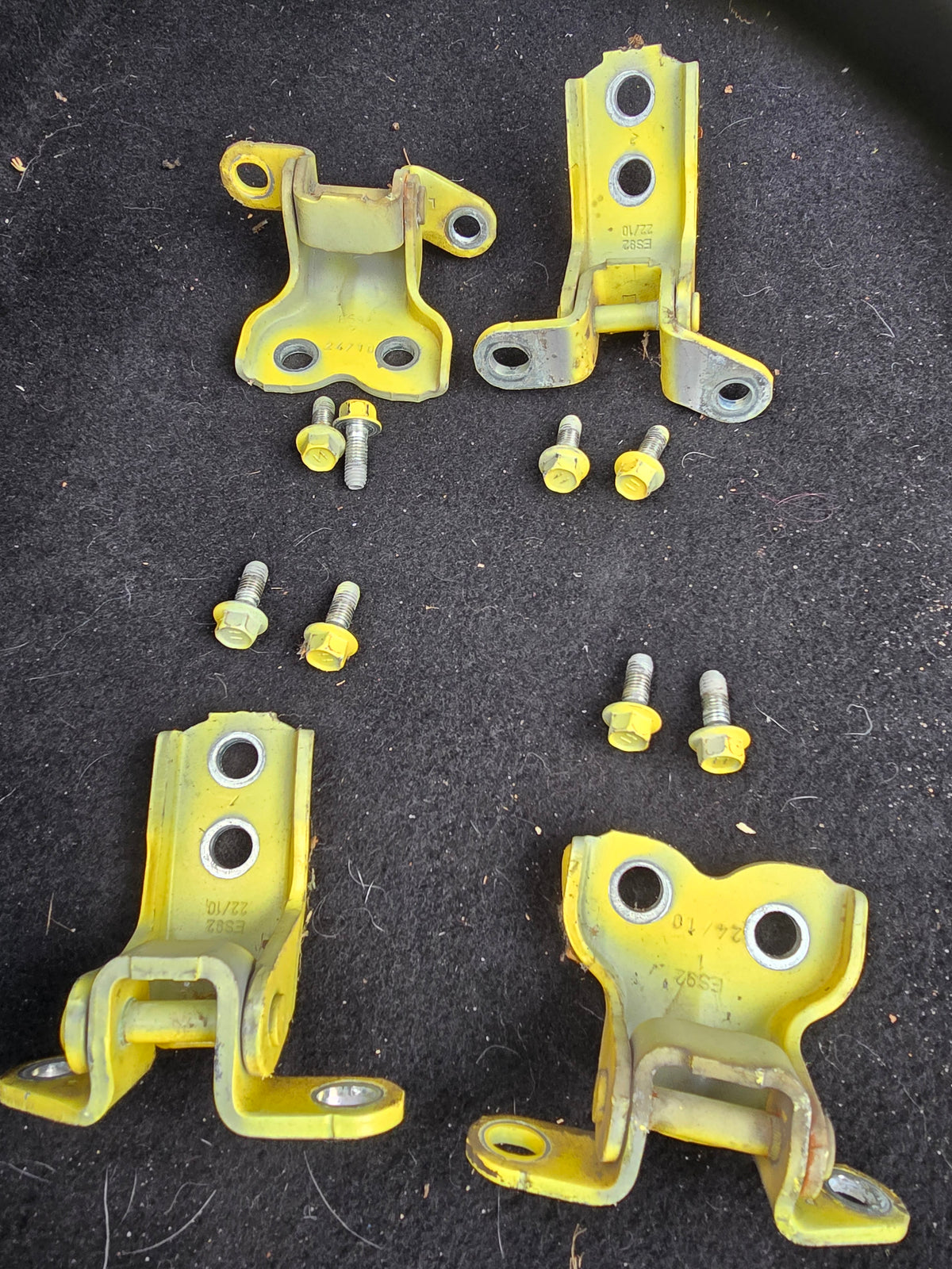 PEUGEOT 107 CITROEN C1 TOYOTA AYGO Mk1 2005-2014 4-Door Hinges