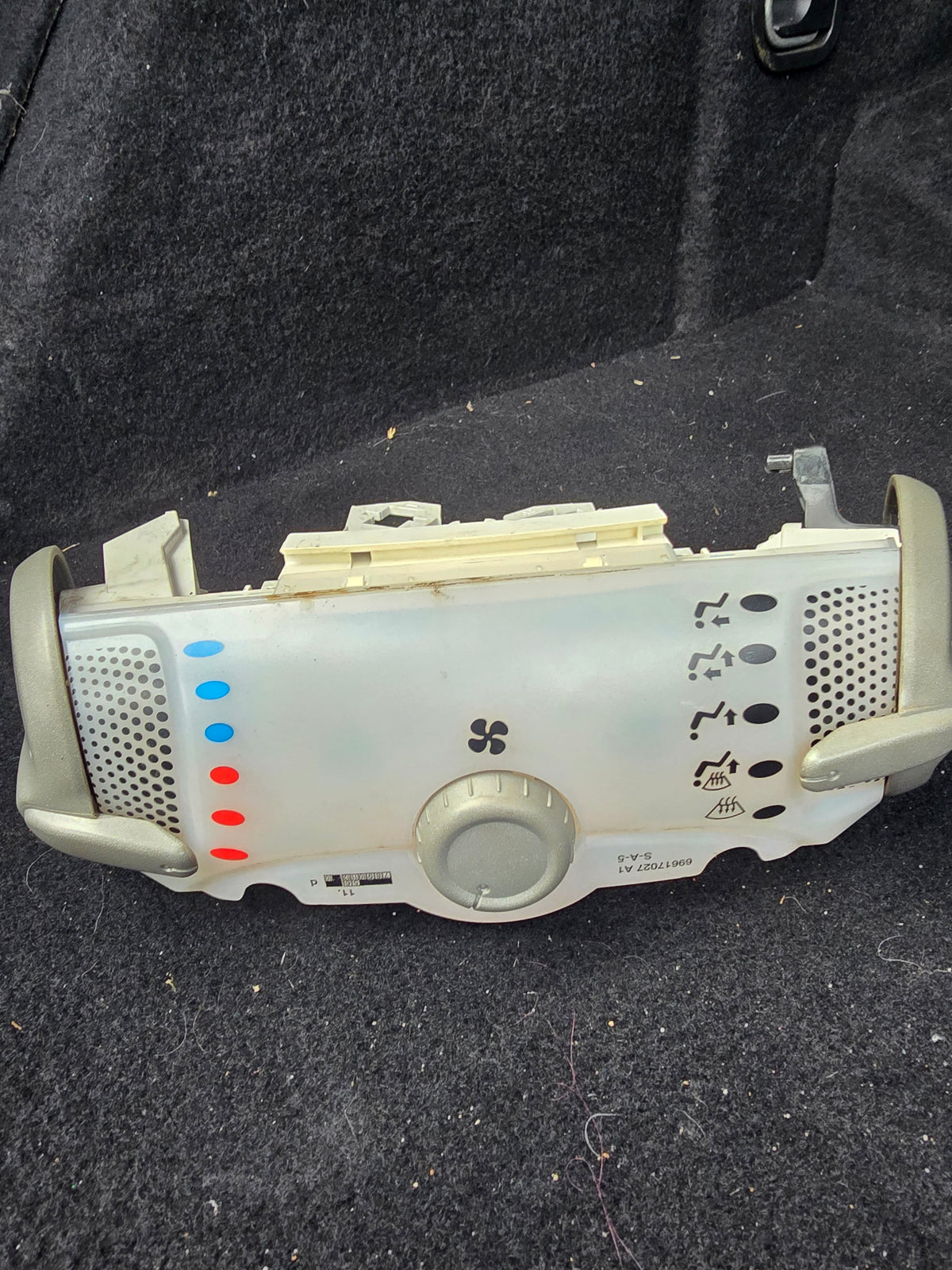 Peugeot 107 2010 Heater Climate Control Switch