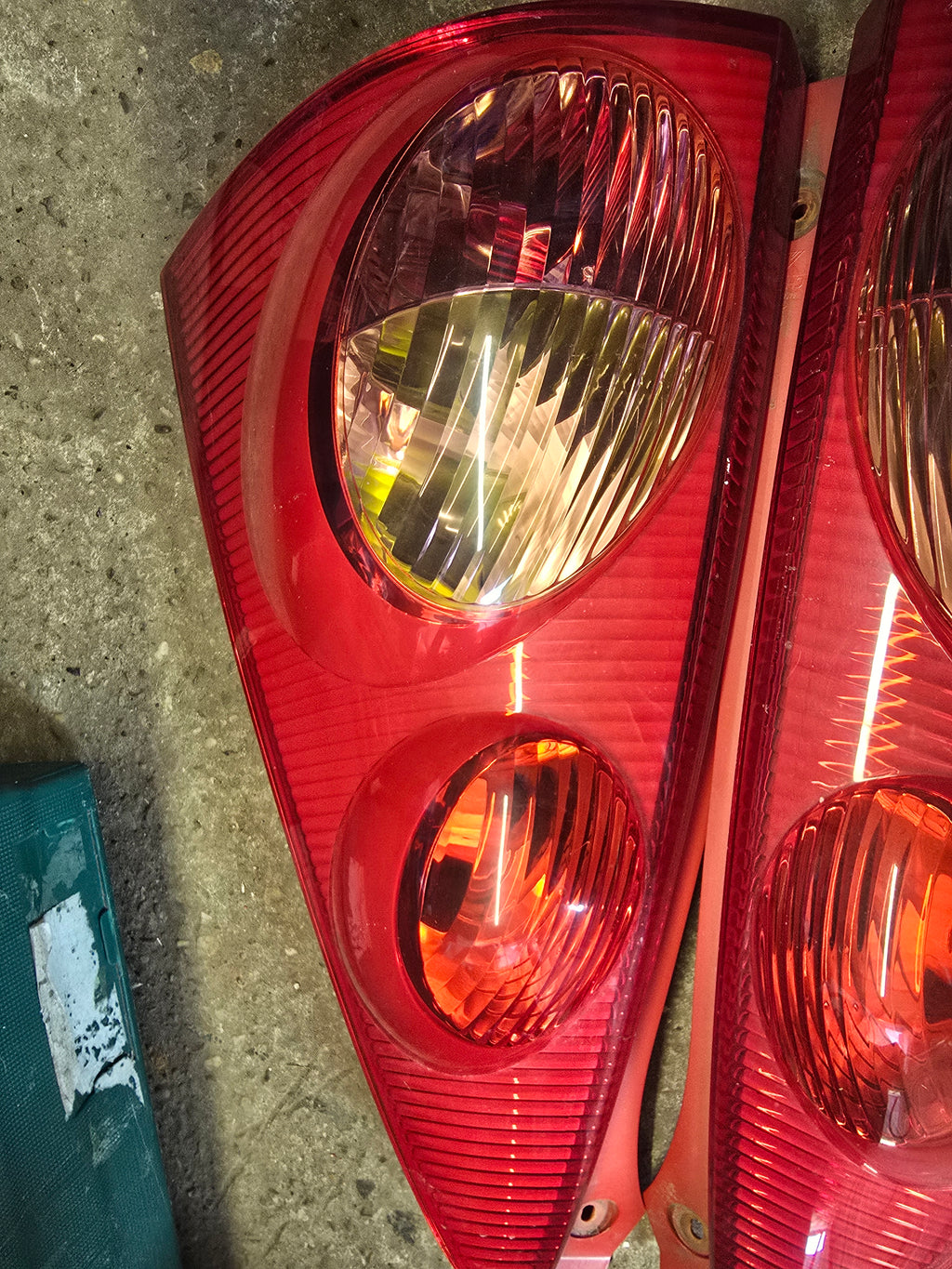 Peugeot 107 Rear Lights Pair 2010 - No Bulbs or Clusters