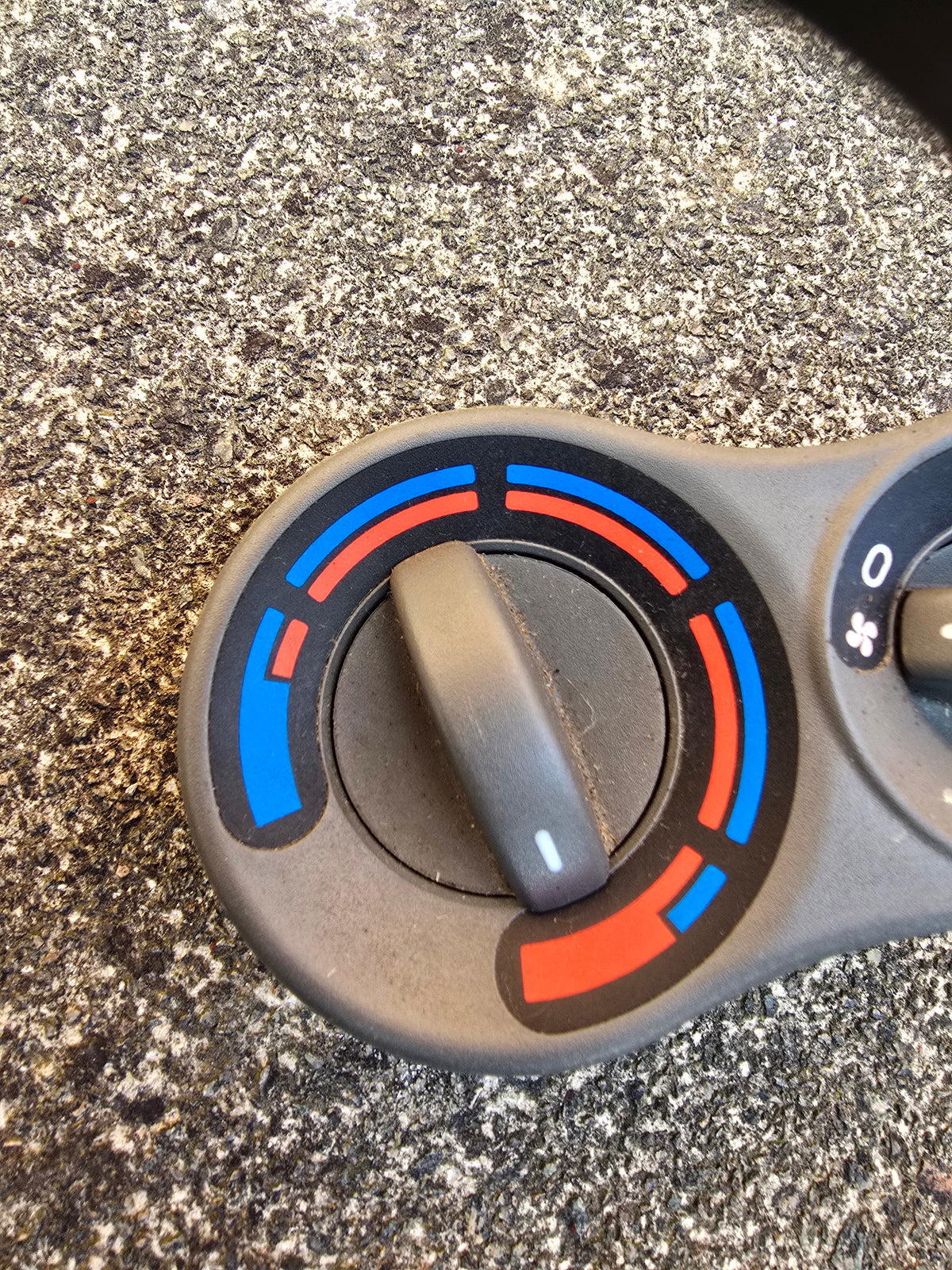 Fiat Panda 2011 Heater control Switch