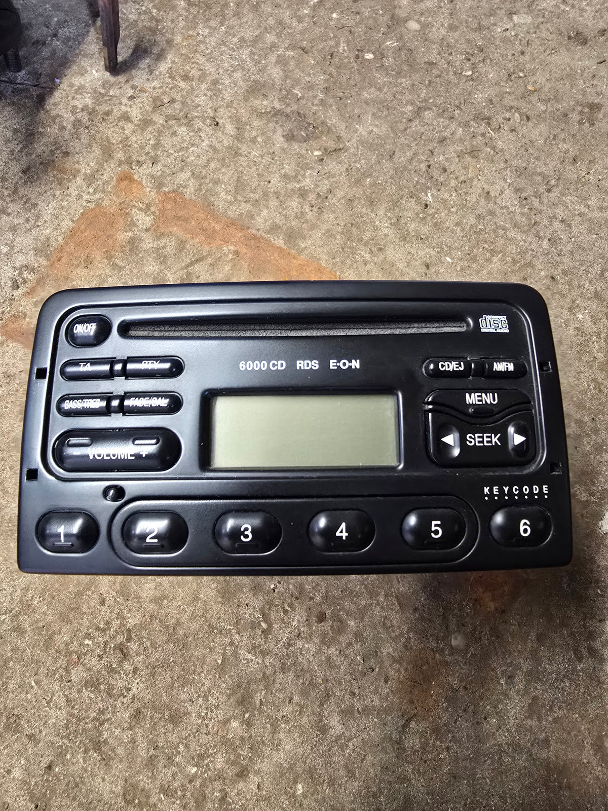 Ford Focus Mk1 Radio With Code