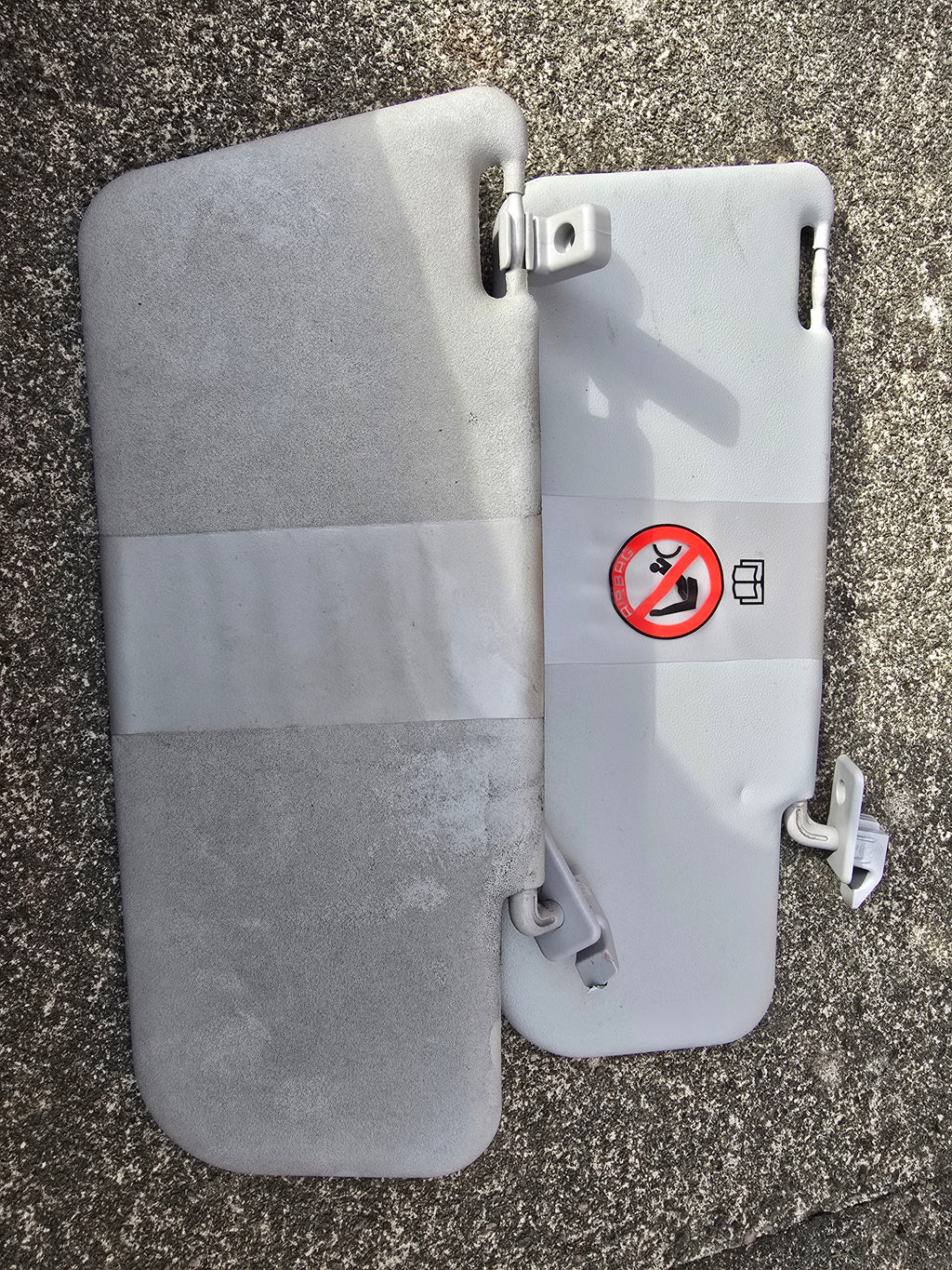 Fiat Panda 2011 Drivers & Passenger Sun Visors