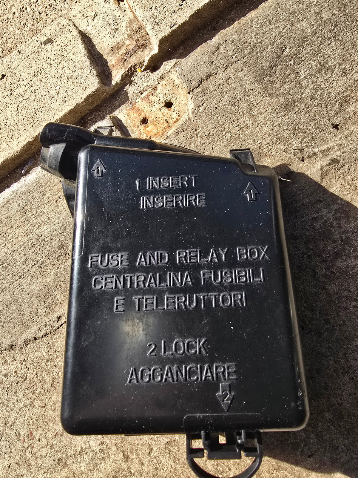 Fiat Panda Mk2 Engine Fuse Box Cover